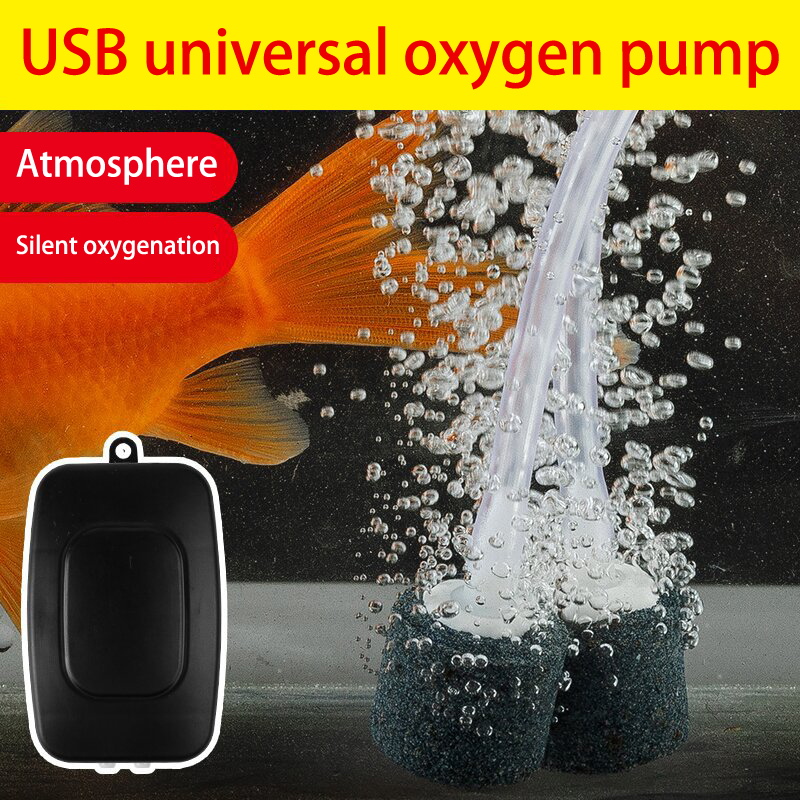 Fishing Equipment Stores - ミニ水族館エアポンプキット,USB,水槽フィルター,空気石,アクセサリー