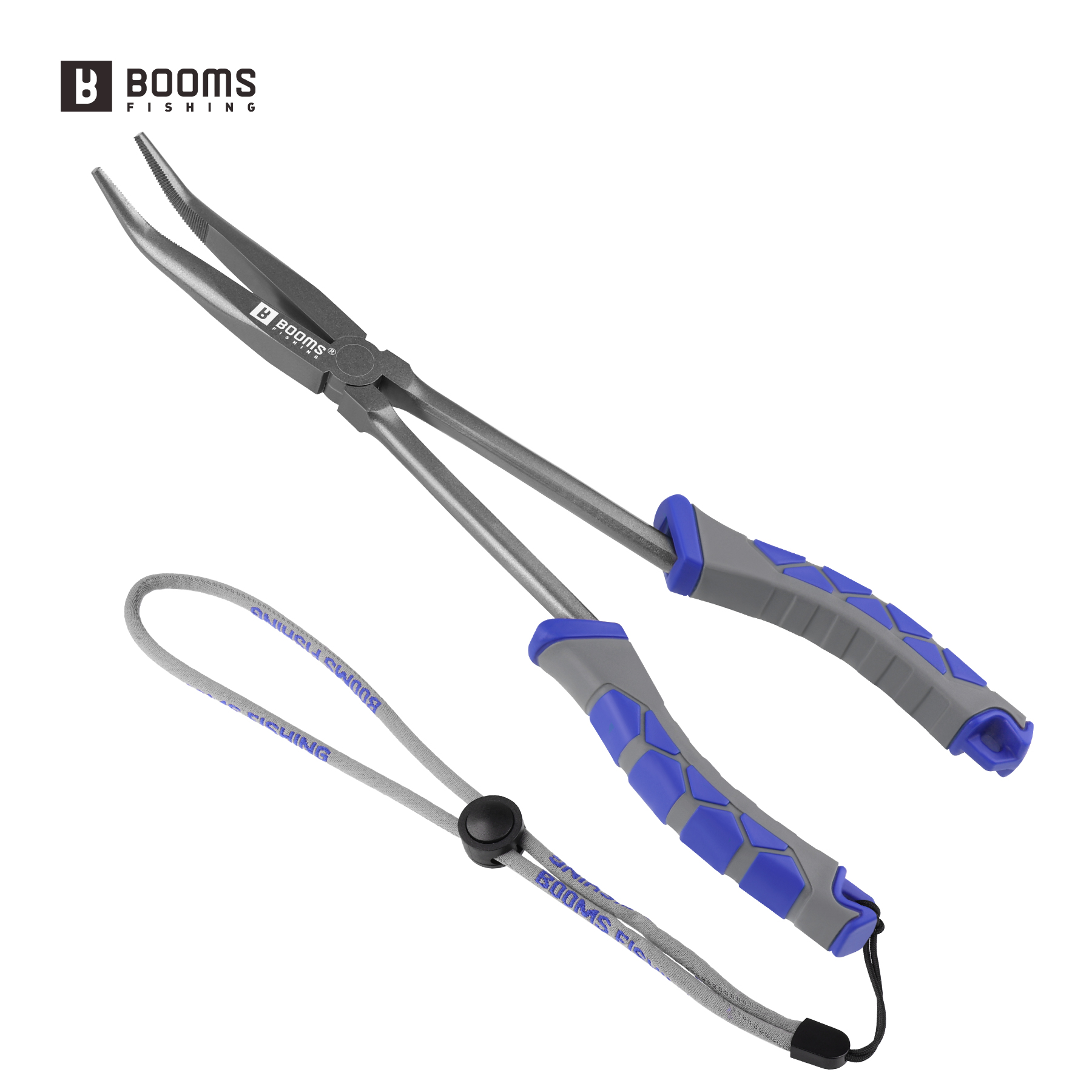 Saltwater Fishing Hook - Booms 釣り XW11 フィッシングプライヤー 28 センチメートルロングノーズフィッシュフックリムーバー抗損失吊りストラップ炭素鋼海水タックルツール