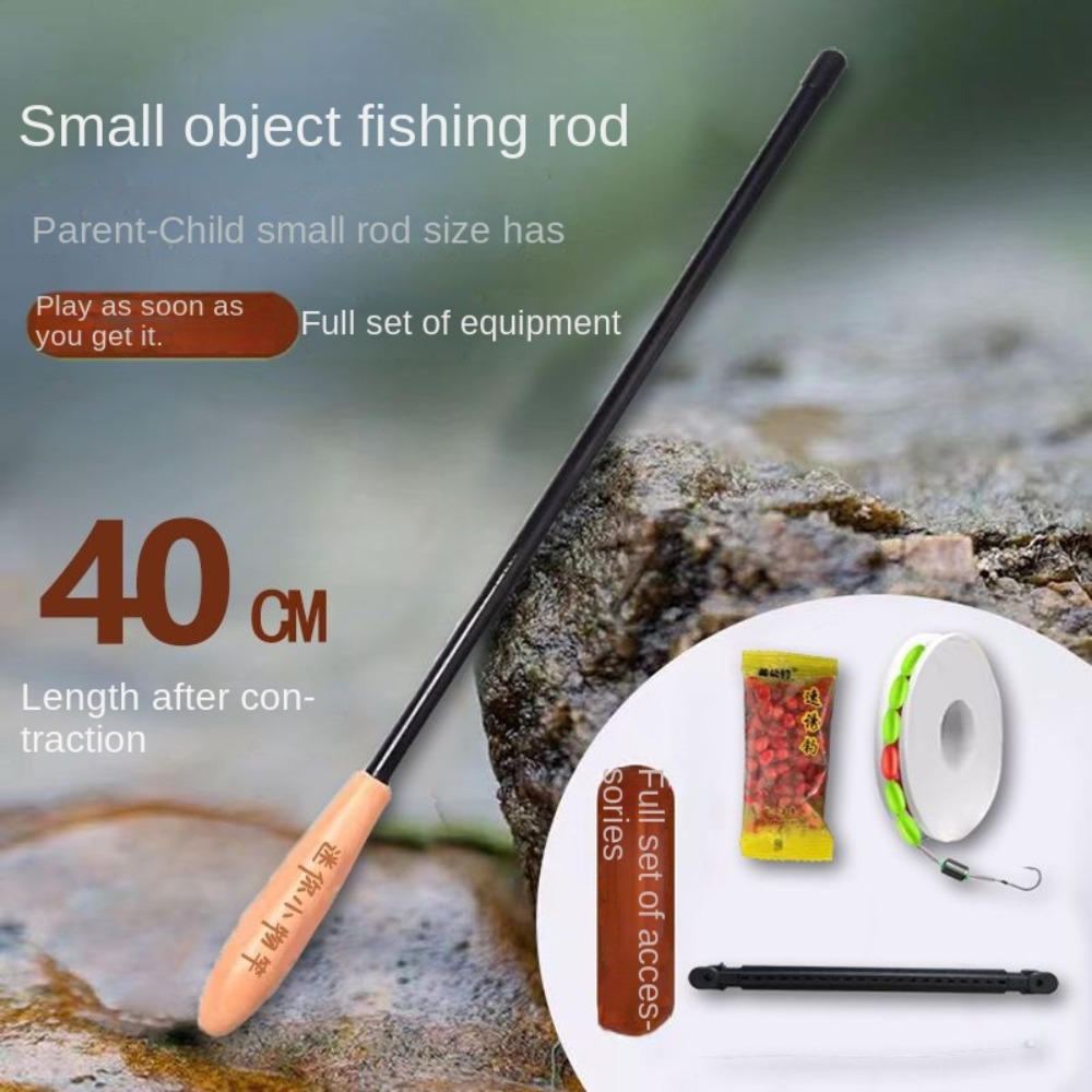 Fishing Equipment Europe - 伸縮式釣竿グラスファイバー釣竿キャスティングロッド釣竿リールセットルアーセットフックフィーダーロッドコンボ旅行釣り