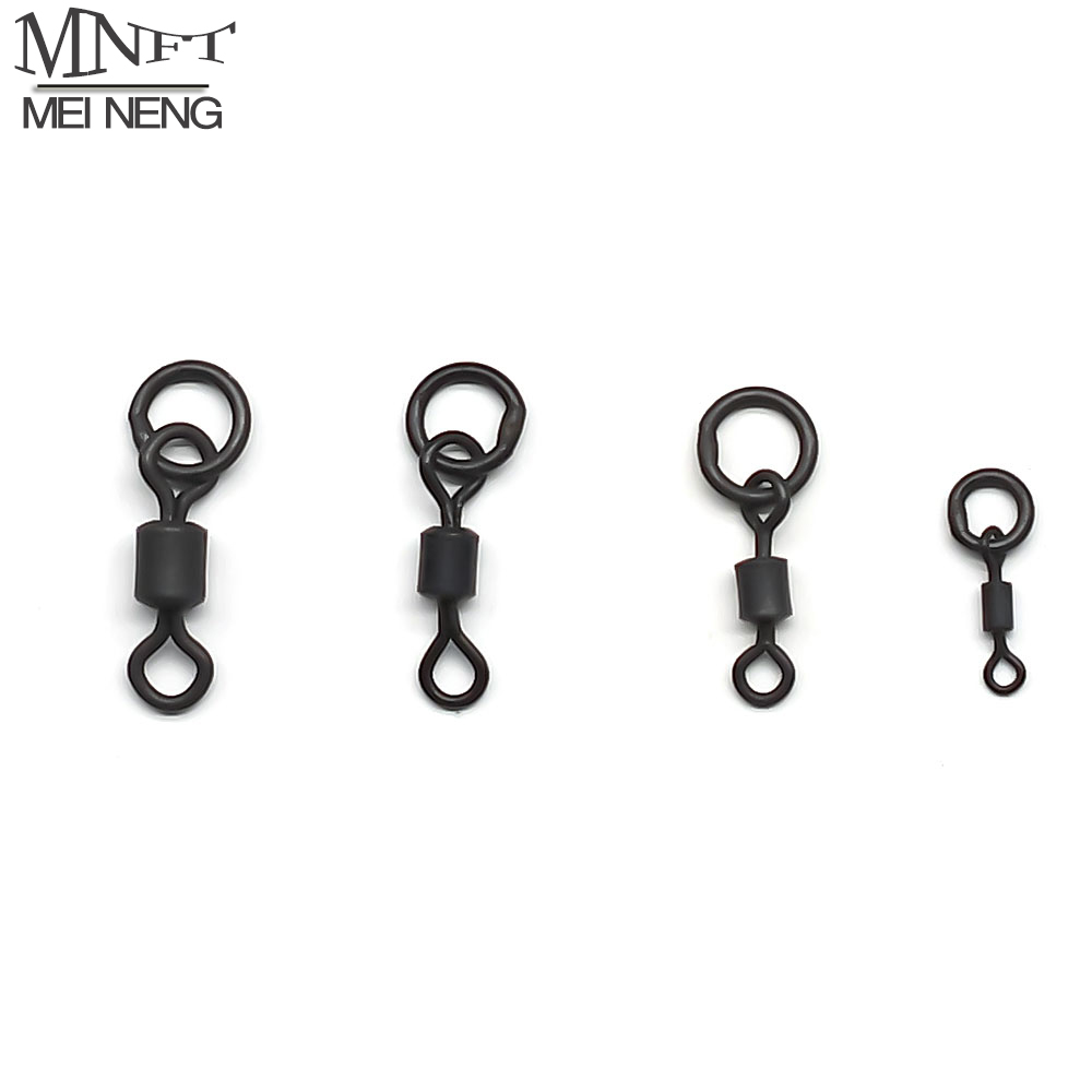 Fishing Equipment Stores - MNFT 40 個クイックチェンジフレキシリングスイベルリグ作成ターミナルタックル鯉釣りアクセサリー