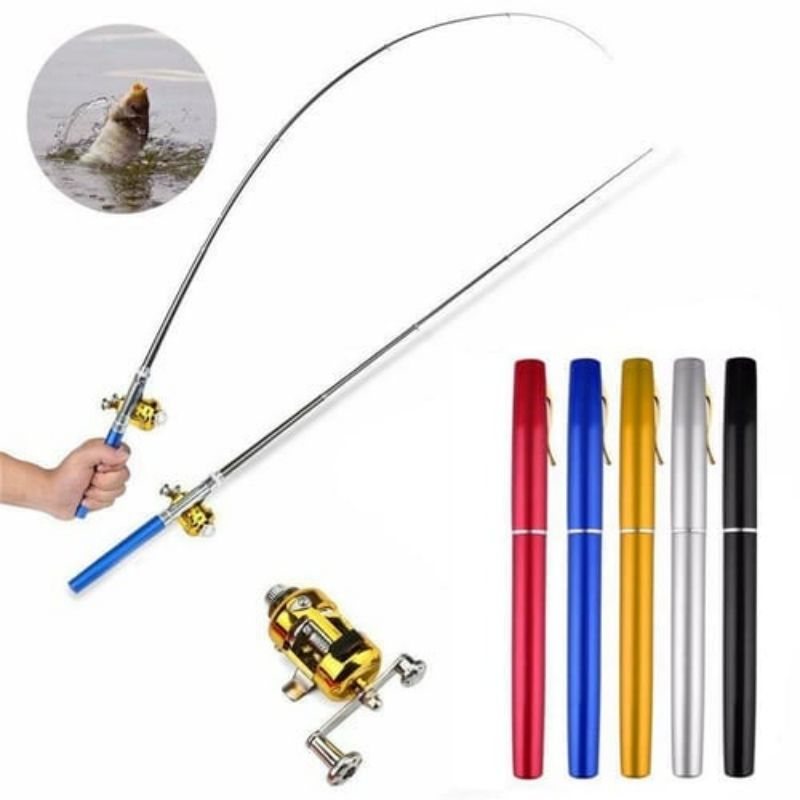 Fishing Equipment Europe - 釣り竿,ポケットサイズ,2023コンボセット,伸縮式ポケット,ミニリール付き