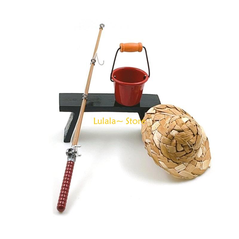 Y4QA 子供ごっこ遊び釣りセット バケットチェアハット付き - Fishing Equipment Europe のレビューと価格