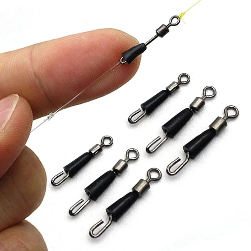 30-90 個ベアリングスイベル釣りコネクタステンレス鋼鯉釣 - Fishing Equipment Tackle のレビューと価格