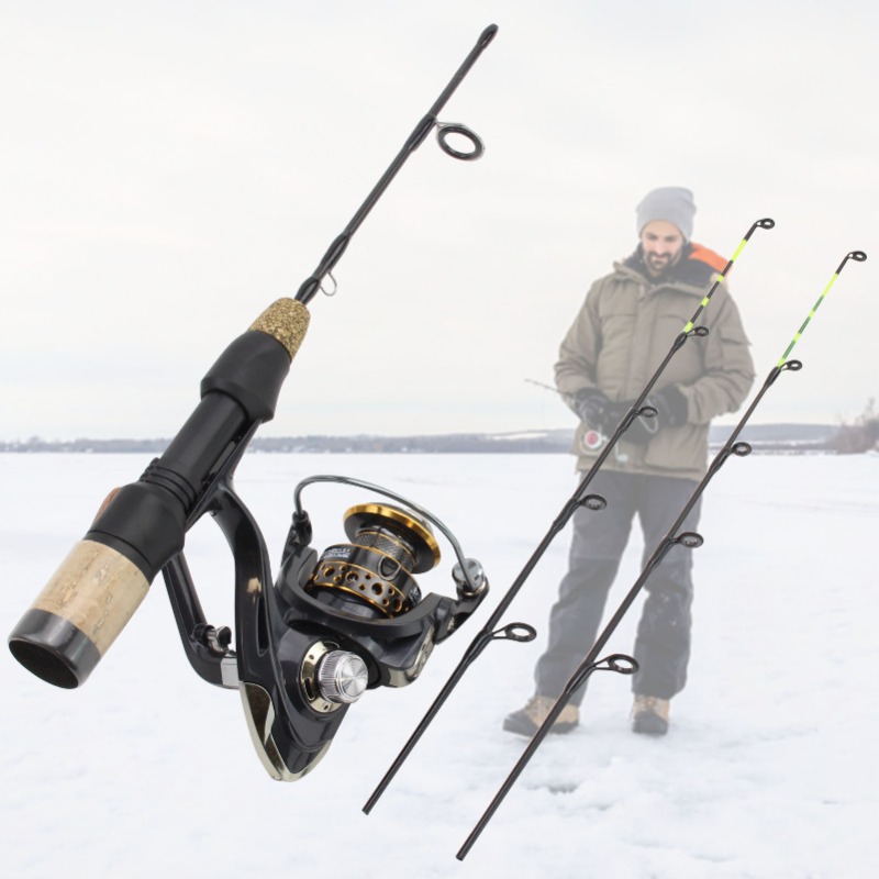 60 センチメートル 2 ヒントロッドリールコンボ冬氷釣り竿 - Fishing Equipment Europe のレビューと価格