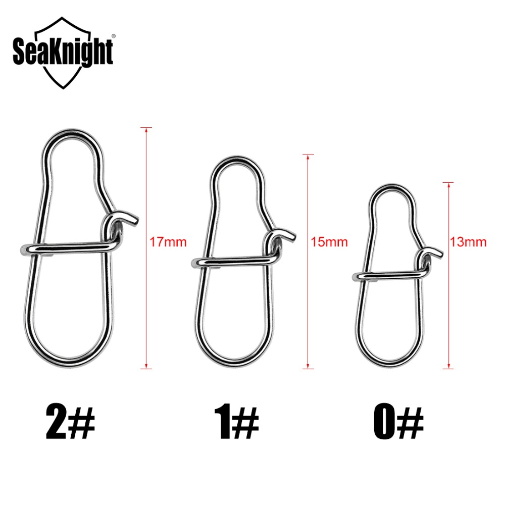SeaKnight 50 ピース/ロット釣り用コネクタスイベ - Fishing Equipment Stores のレビューと価格