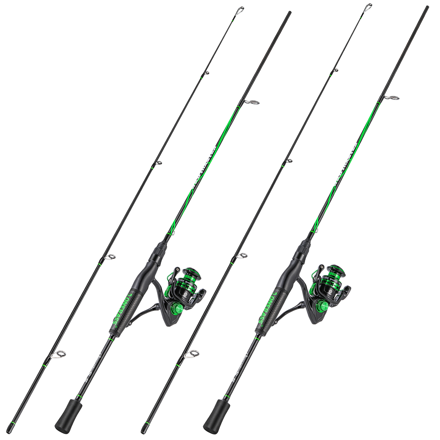 Sougayilang 釣り竿とリールコンボセット 1.8~ - Fishing Equipment Europe のレビューと価格