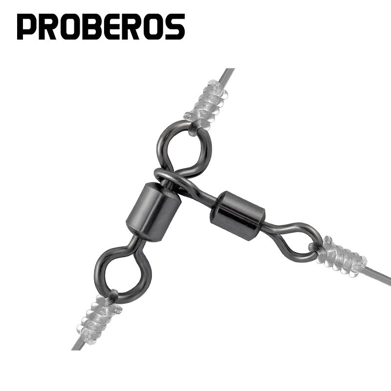 3つの回転バレルを備えた釣り餌のセット,魚を捕まえるためのル - Saltwater Fishing Hook のレビューと価格