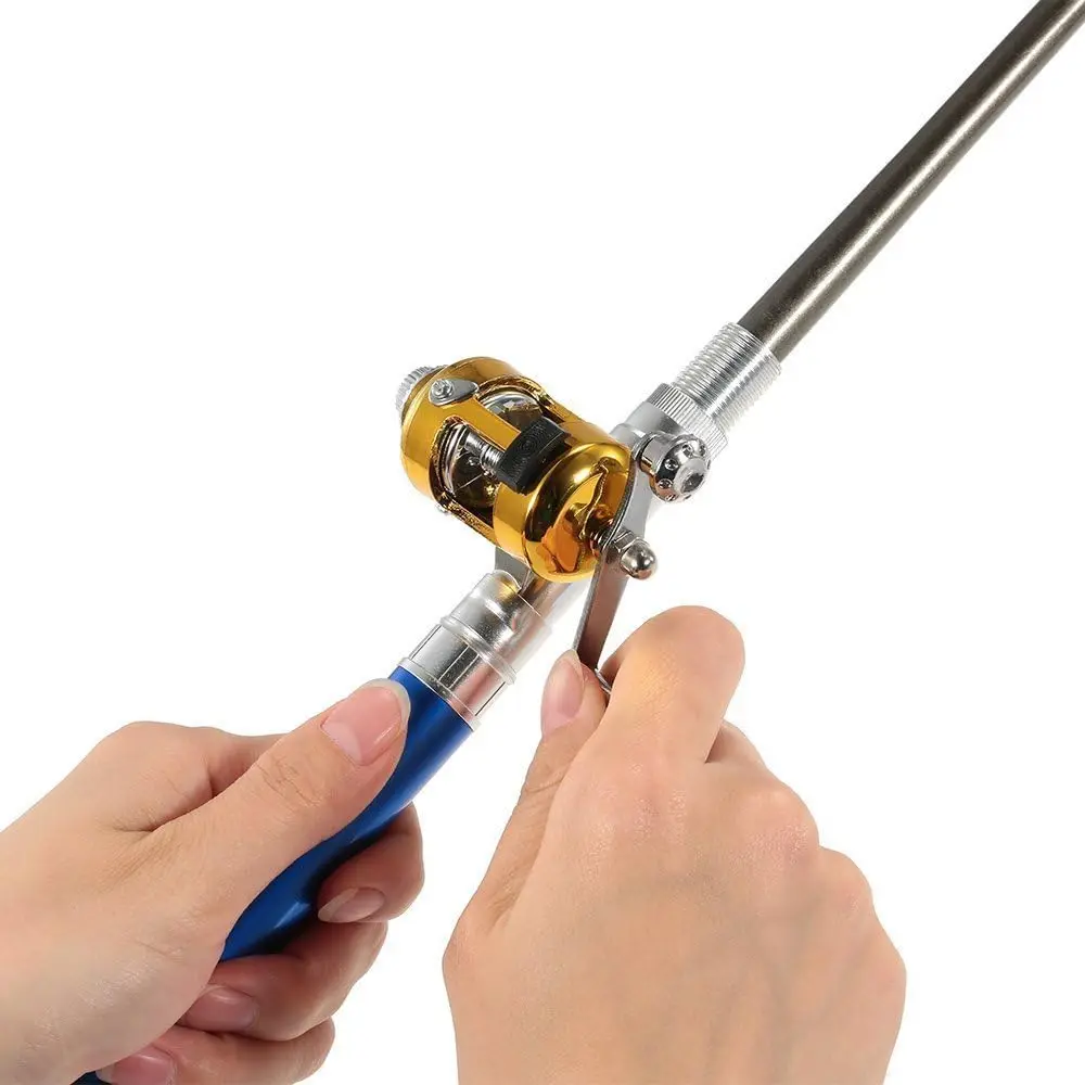 ポケットアイスフィッシングロッド＆リールコンボセット ペン型 - Fishing Equipment Europe のレビューと価格