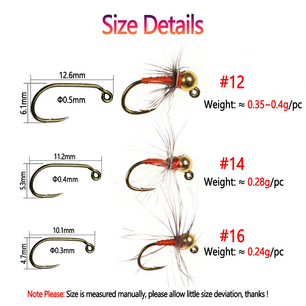 ビムー6個入り # 12 #   14 # 16個のタングス - Fishing Equipment Europe のレビューと価格