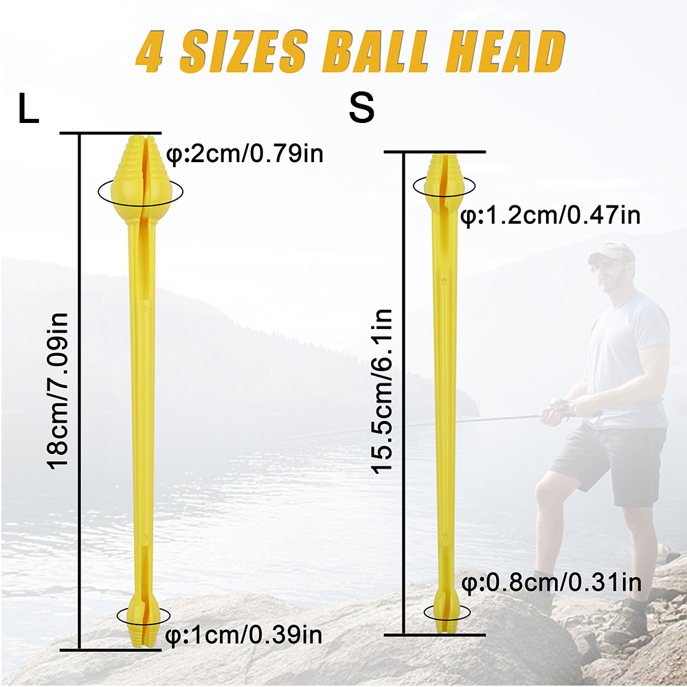 6 個釣りフック Disgorger Snelled プラス - Fishing Equipment Tackle のレビューと価格