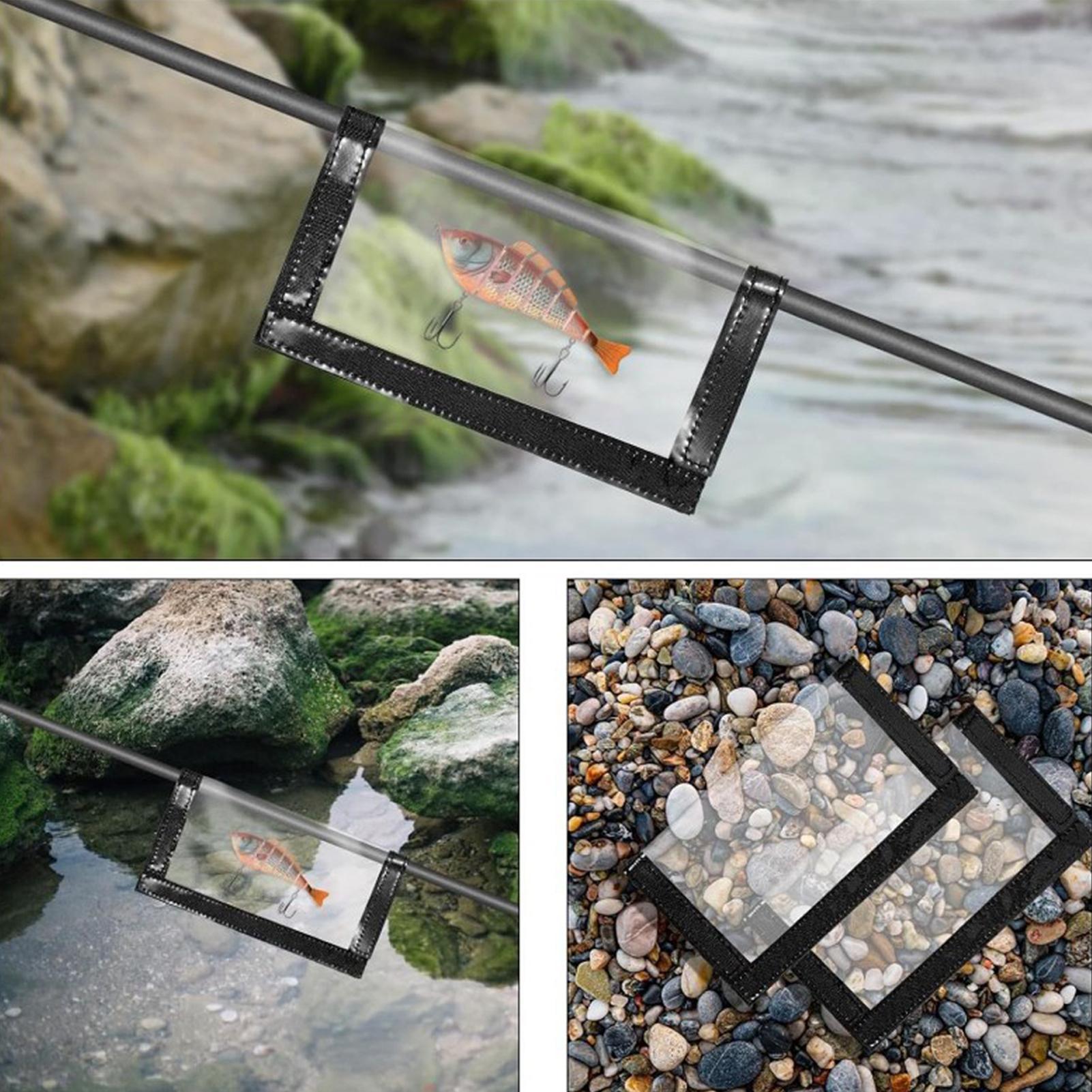 釣りルアーカバー クリア保護ベイトラップ ルアーラップ 男性 - Saltwater Fishing Hook のレビューと価格