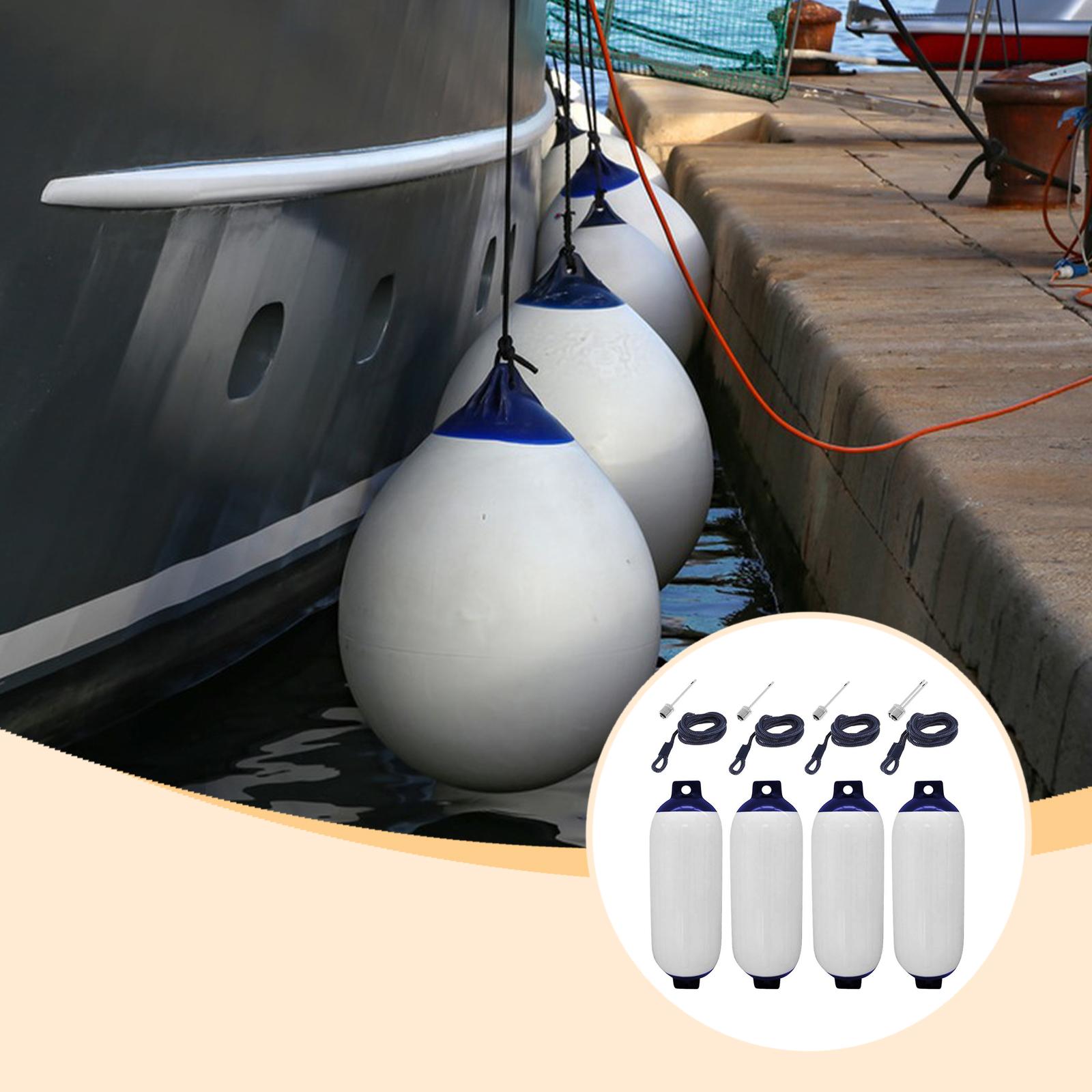 4個のボートフェンダー、ボートアクセサリー、マリンドックバン - Fishing Equipment Stores のレビューと価格